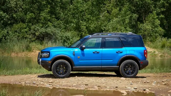 Ford Bronco Sport 2025 года с пакетом Sasquatch