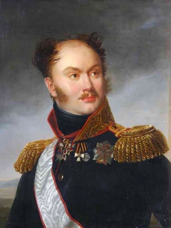 Портрет Михаила Федоровича Орлова. 1814 год. Художник А.Ризенер