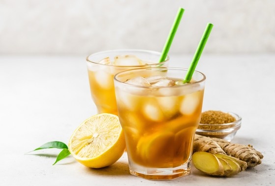    Антипохмельный имбирно-лимонный коктейль