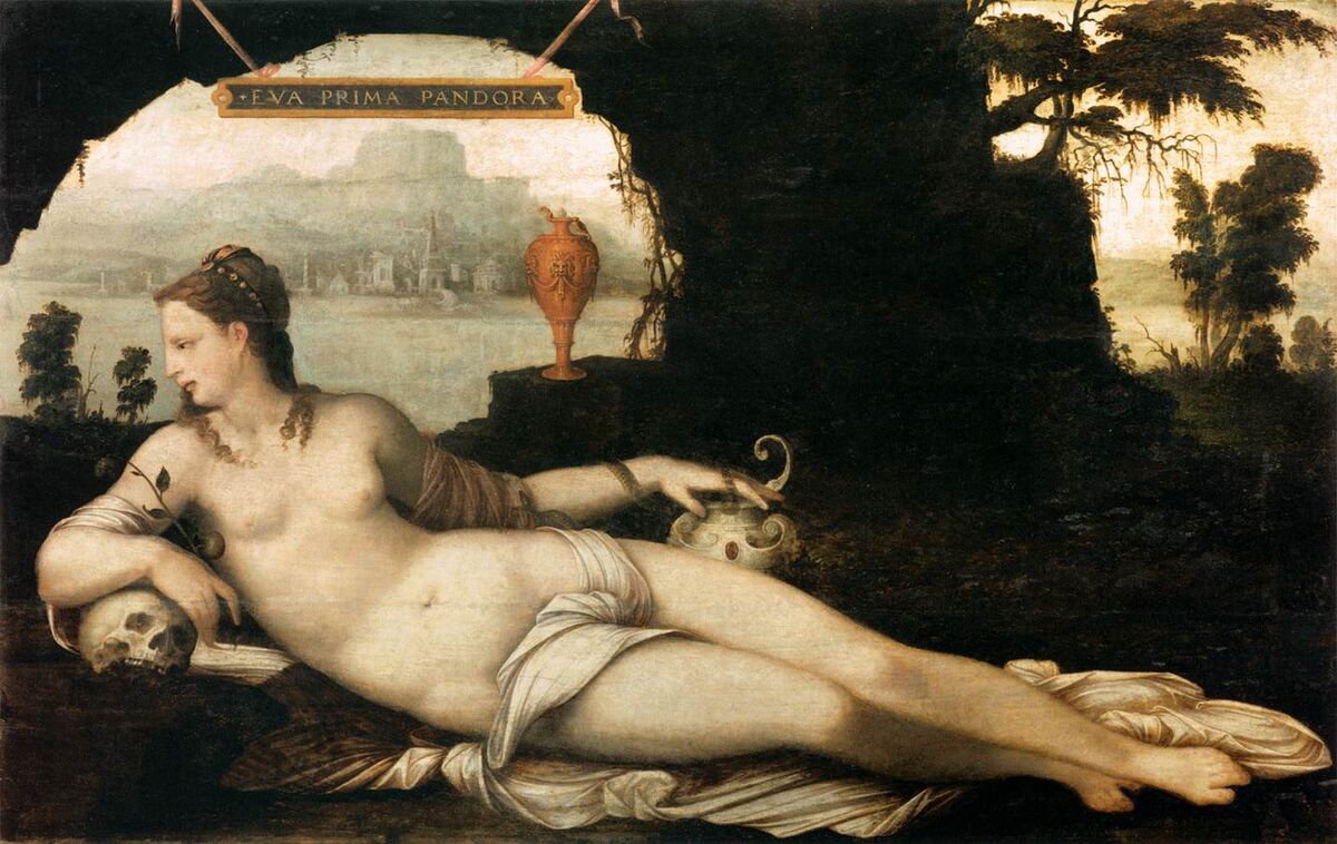 Джин Кузен: Ева Прима Пандора, 1550