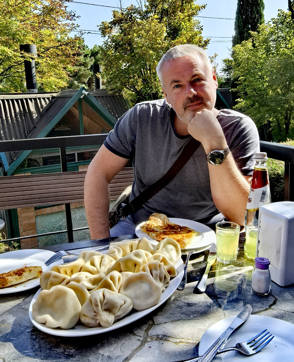 Очень вкусные хинкали в "Салобие"