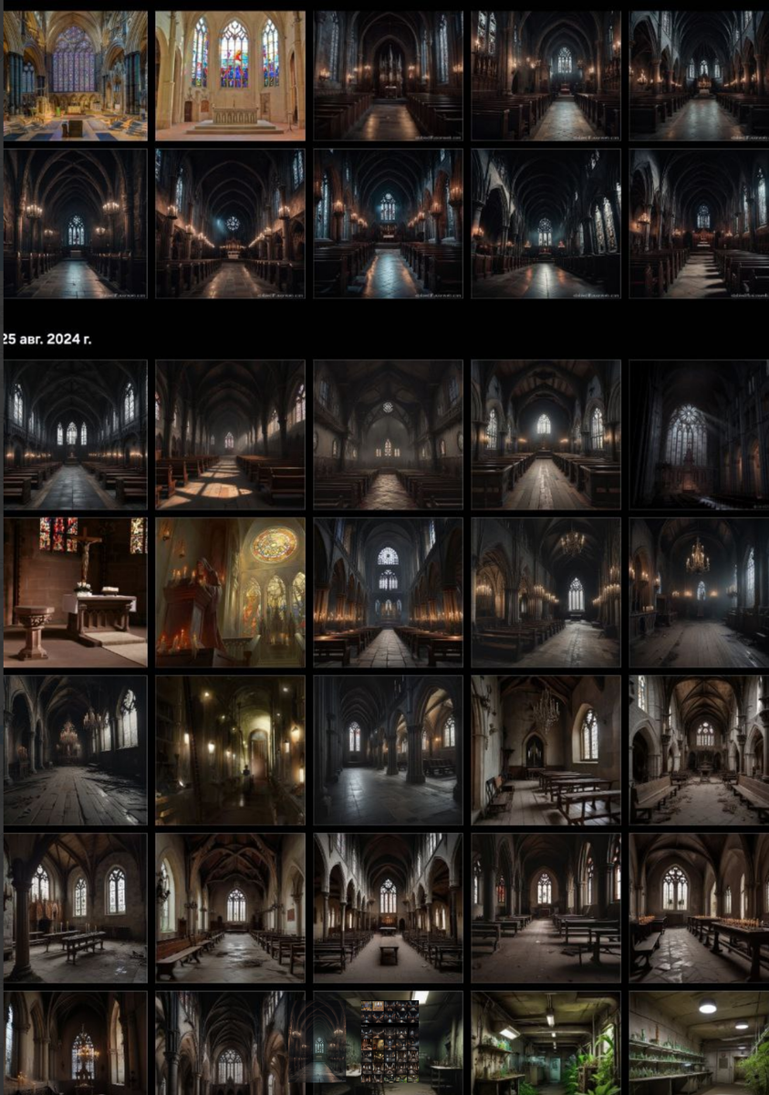 Варианты, которые мне получилось нагенерировать