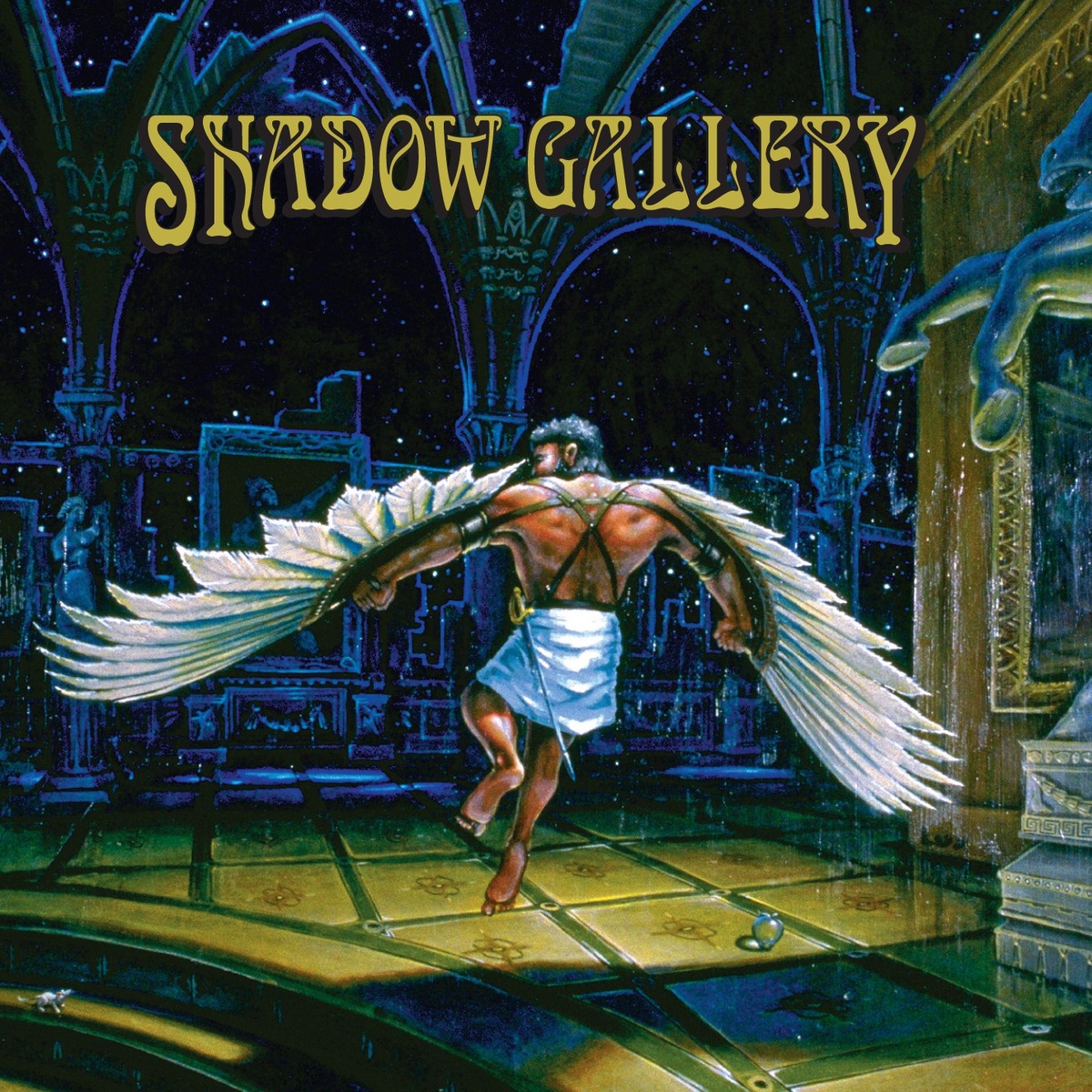 Обложка дебютного альбома Shadow Gallery - Shadow Gallery (1992)