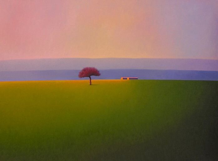 Одна из работ чилийского художника-минималиста Хосе Эстебана Бассо. Немногословно...