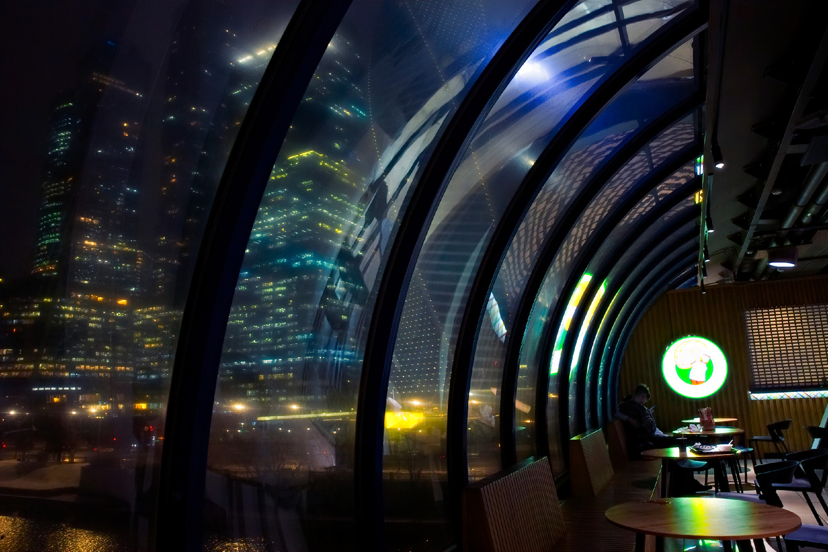 вид с мота "Багратион"