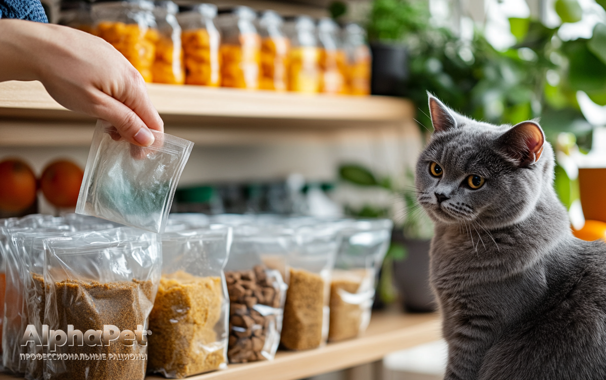 Сухие корма для кошек / Изображение: AlphaPet