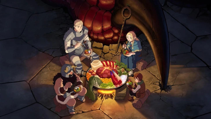 Постер к аниме «Подземелье вкусностей»