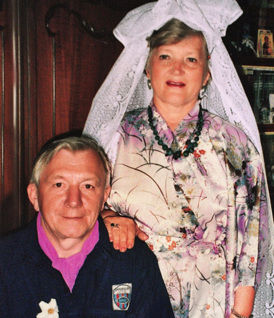 Георгий Штиль с женой. Фото: Яндекс картинки