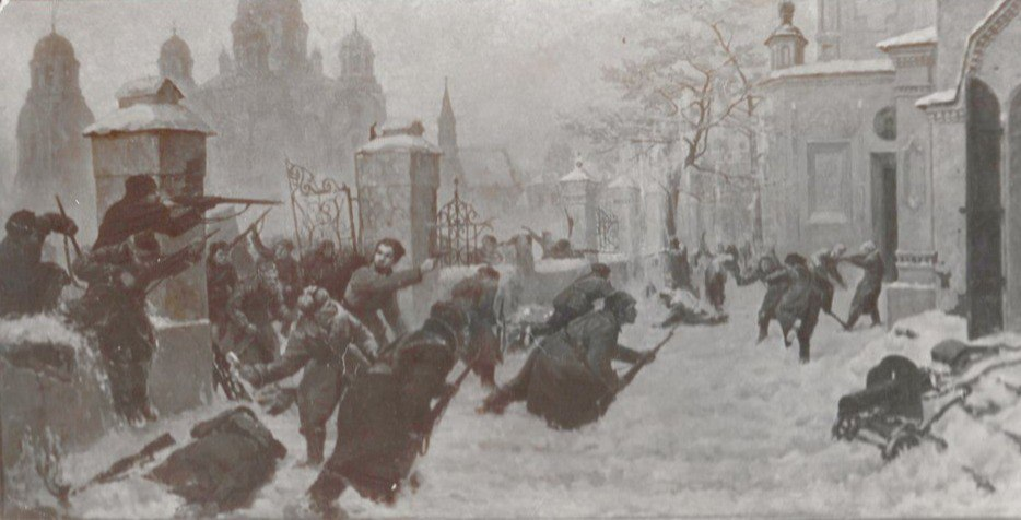 Штурм Белого дома в Иркутске 1917-го