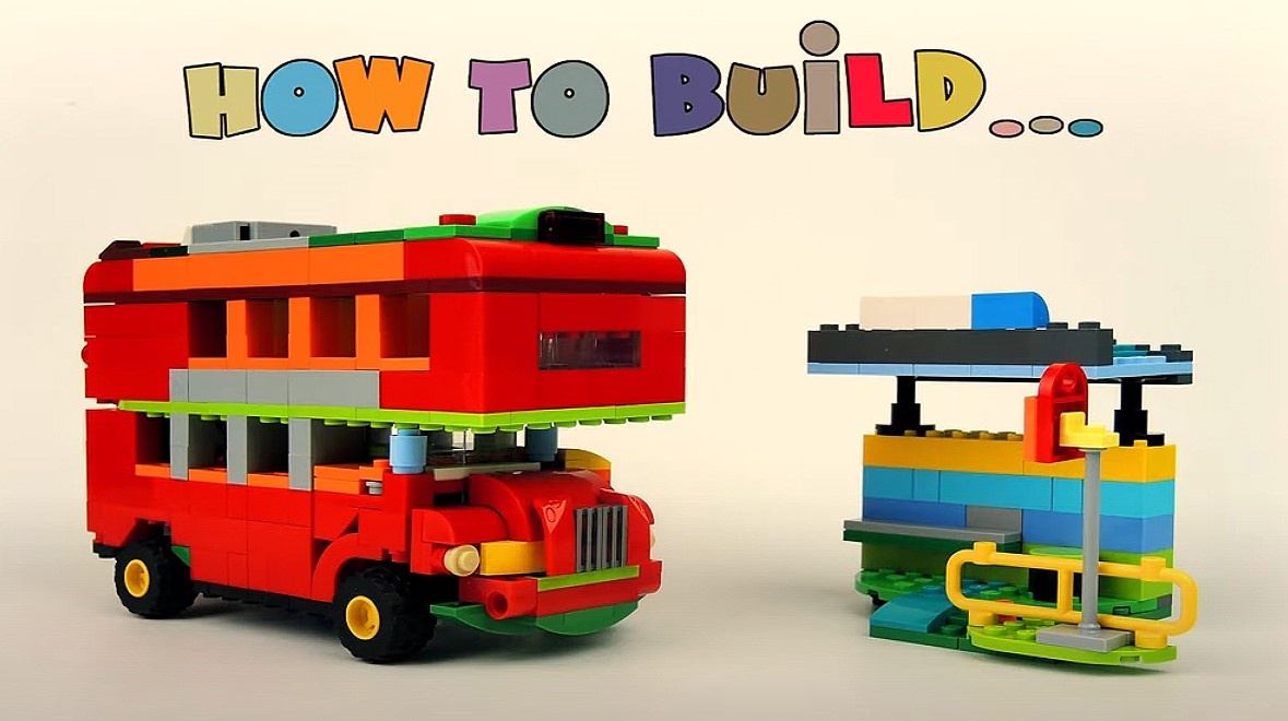 Презентация модели английского автобуса из ЛЕГО КЛАССИК 11020