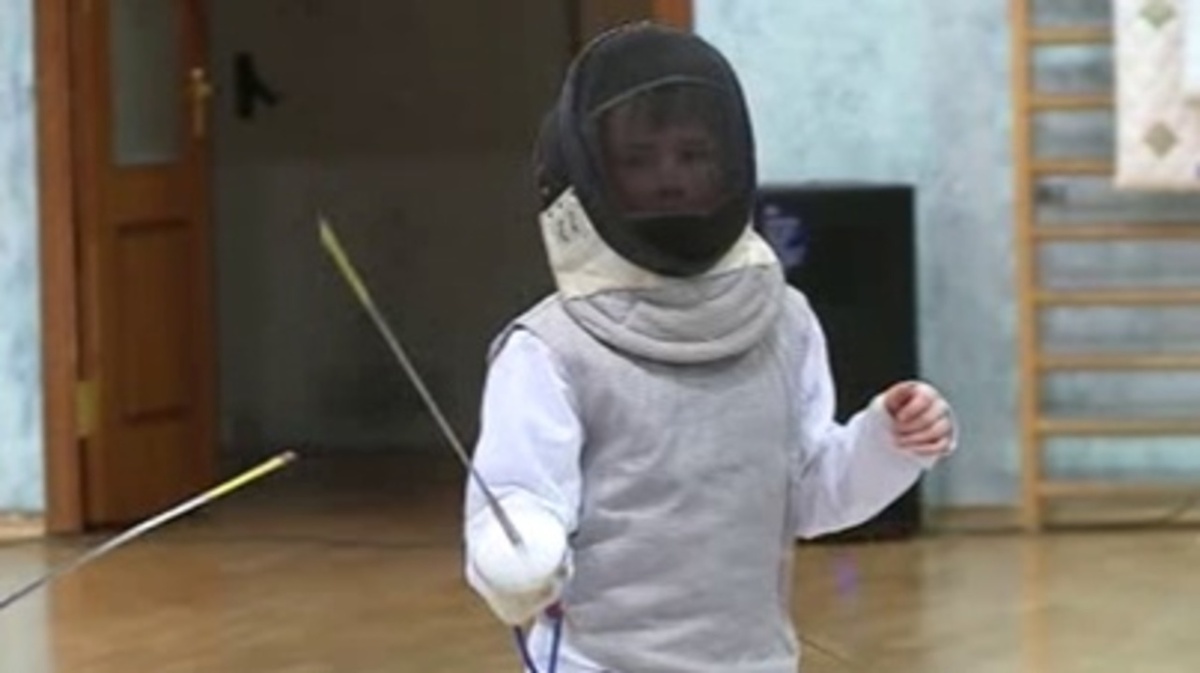    Курские спортсмены: им нет и десяти лет, а фехтуют как мушкетеры