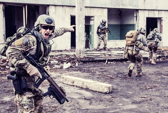    Солдаты США