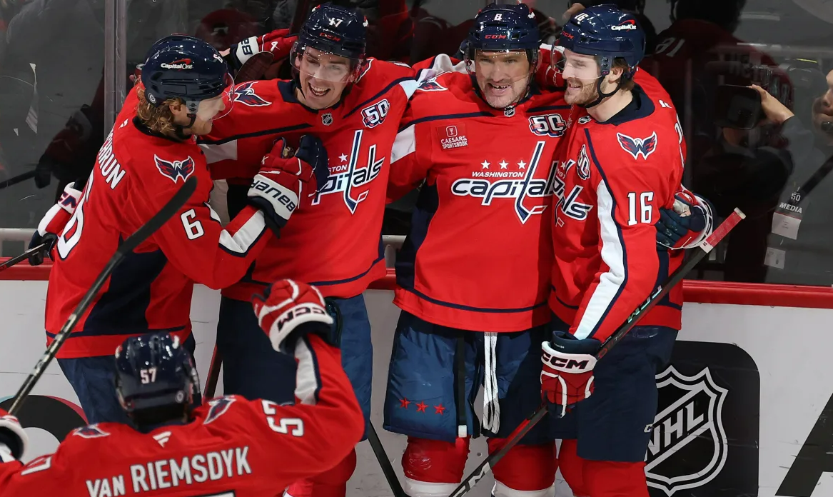 Александр Овечкин ведет "Вашингтон" к новым победам. Фото: НХЛ