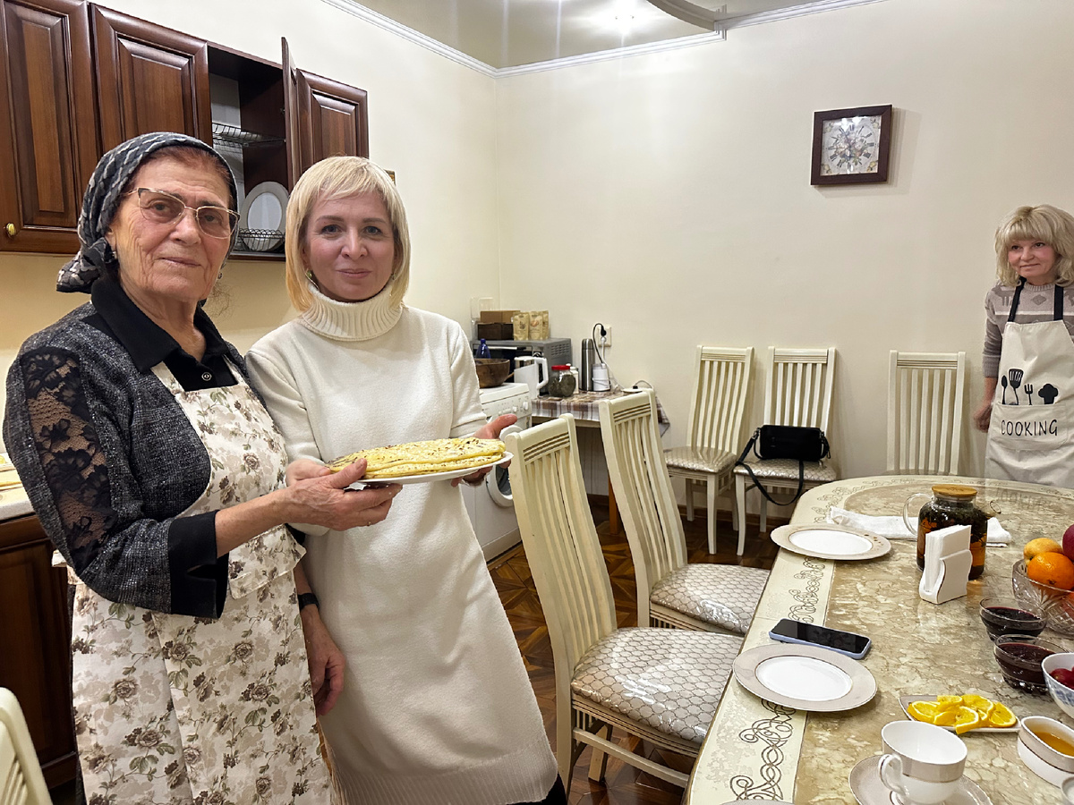 Я с Фатимой Алтуевой