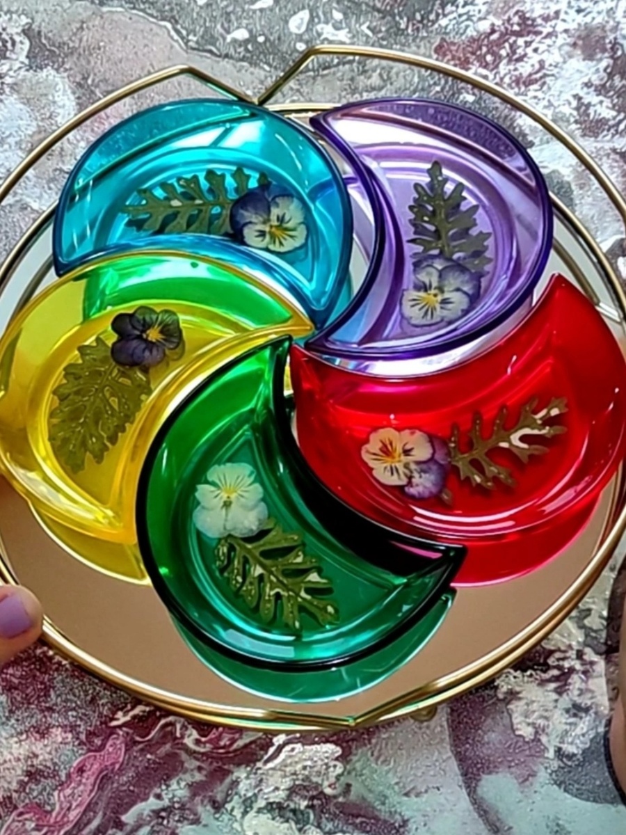 Менажница.Здесь я использовала спиртовые чернила.