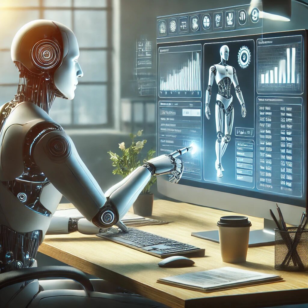 Сотрудник, работающий с автоматизированной системой для обработки заказов.