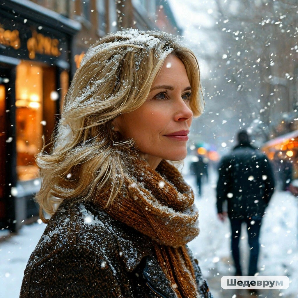 Шедеврум. Каждый раз, как я делаю запрос: идут навстречу друг другу... Шедеврум  выдаёт парочку, держащуюся за руки. А идея: проходят мимо друг друга, идут навстречу друг другу... Они не знакомы... * но Шедеврум решает по-своему. Эта картинка – лучшее, что получилось. 