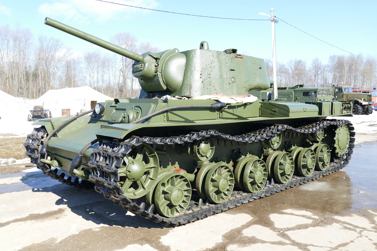 Танк в законченном виде.