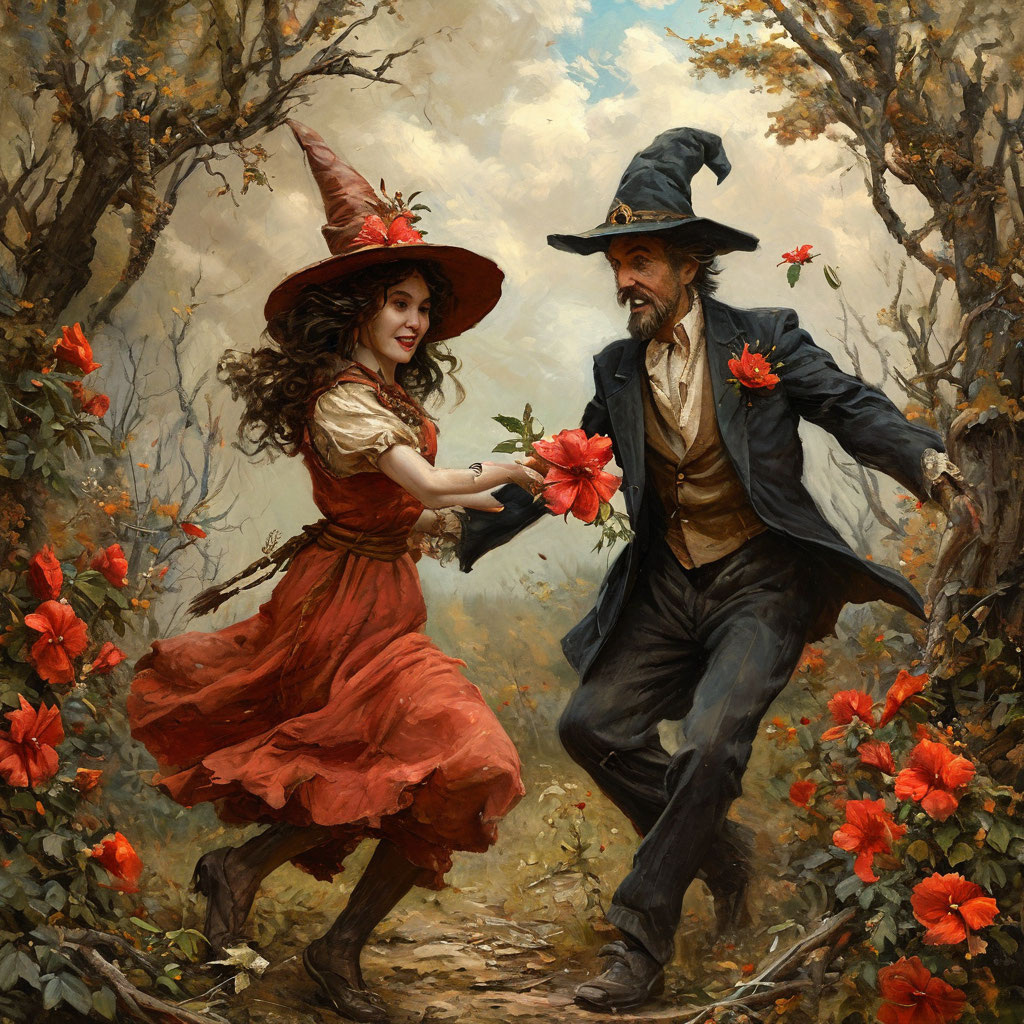 Эй, касатик! Бери цветок! Не тушуйся! 