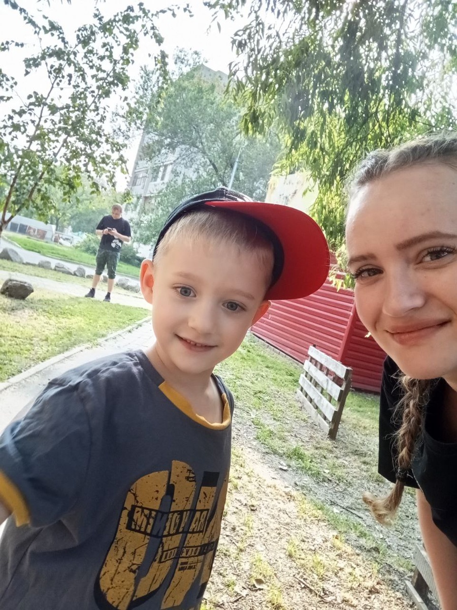 Я и сын, фото сделано летом 2024 года