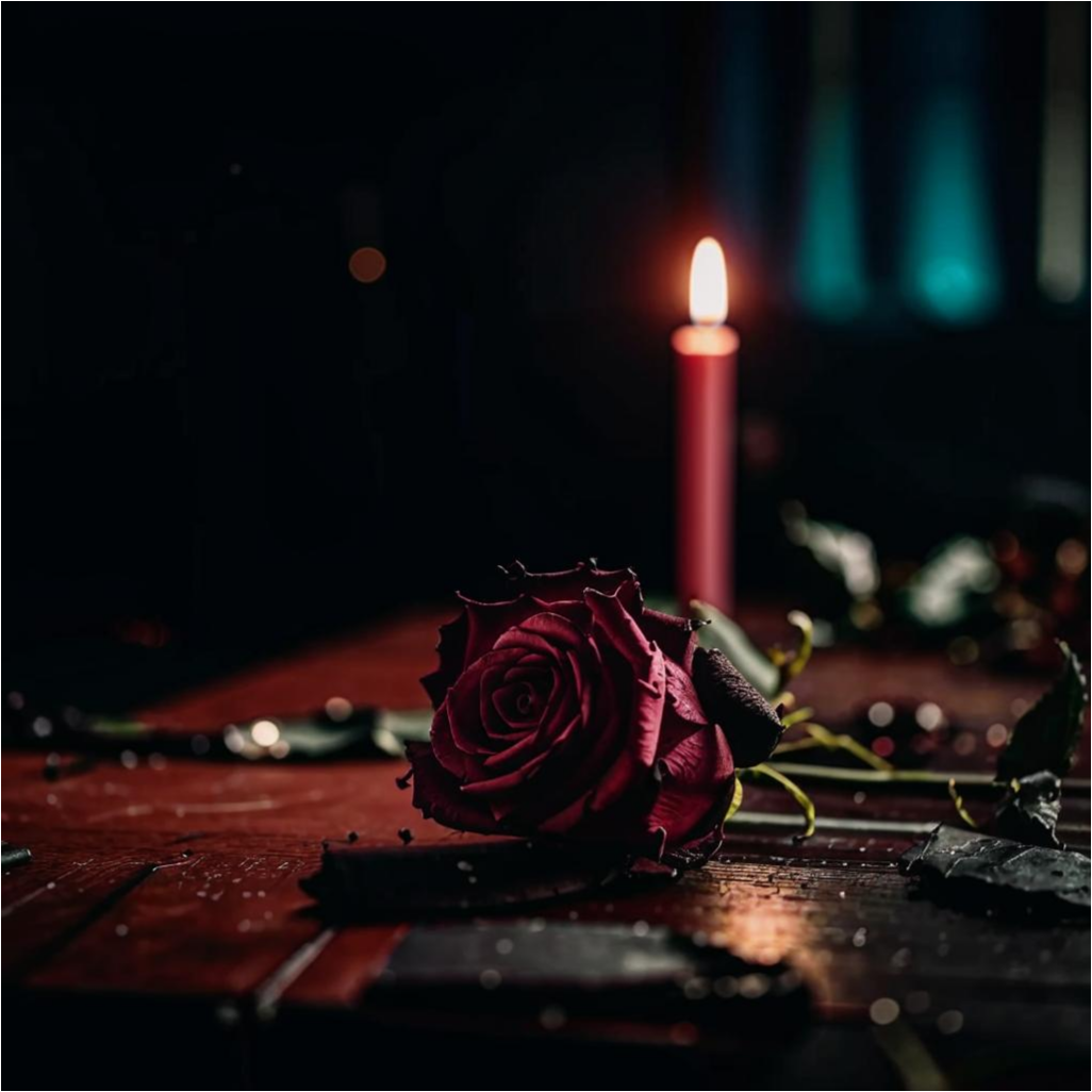 увядающую любовь и печаль.
Увядшаая любовь и печаль