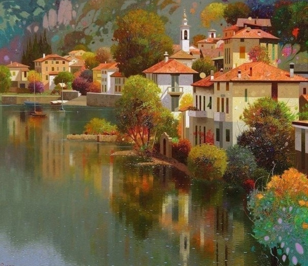 Художник Педро Молина.