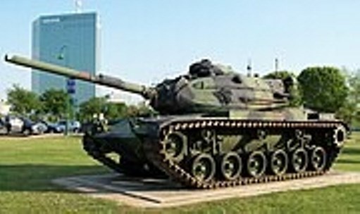 M60A3 «Паттон» на выставке (тот же тип танка, на котором ездил Нельсон). Фото: military-history.fandom.com