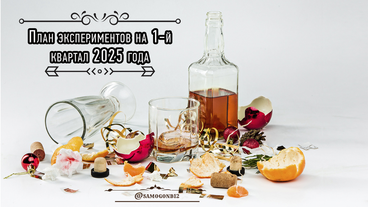 План экспериментов на 1-й квартал 2025 года. Коллаж автора ©