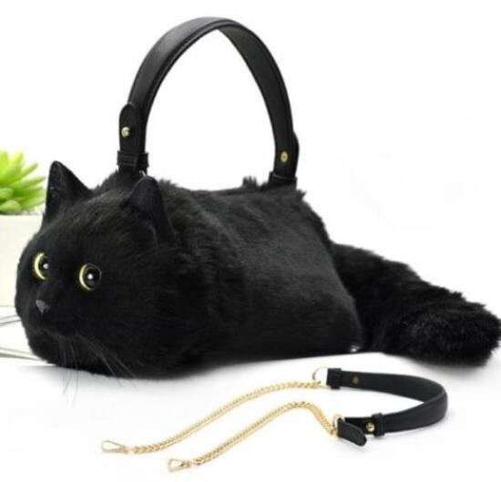 Сумка с котиком