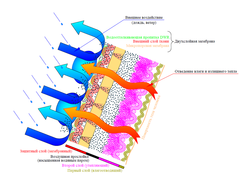 принцип работы поровой мембраны
