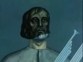 Музыкант пришёл в мрачный город,чтобы жители могли услышать и почувствовать прекрасное.