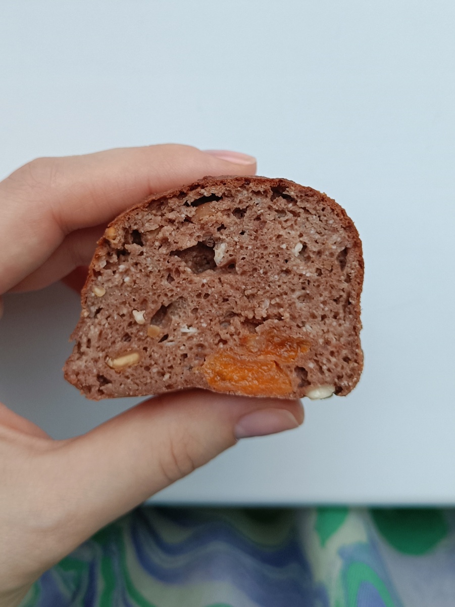 В разрезе. Булочки получились воздушными.