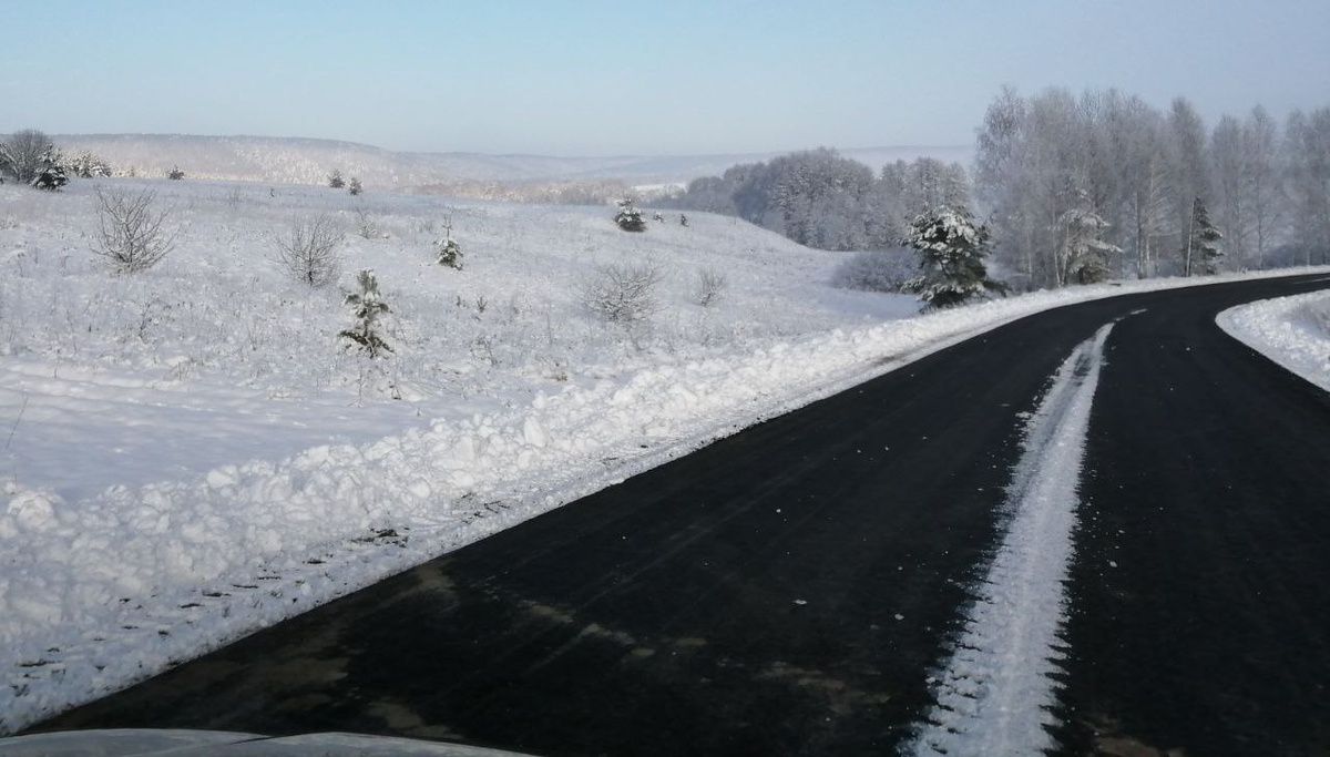 Дорога в село. Фото автора