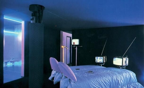 “La casa telematica” итальянского дизайнера Уго ла Пьетра, 1983.