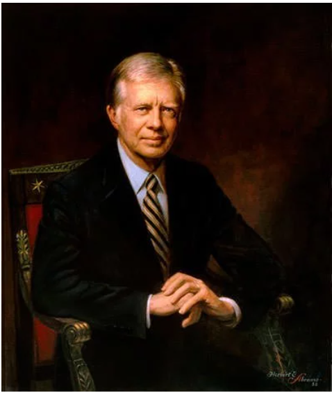 Официальный президентский портрет Джимми Картера