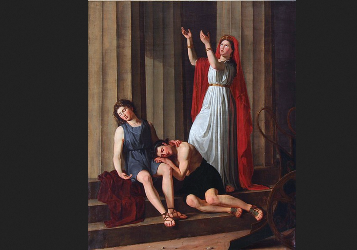 Адам Август Мюллер. "Клеобис и Битон", 1830