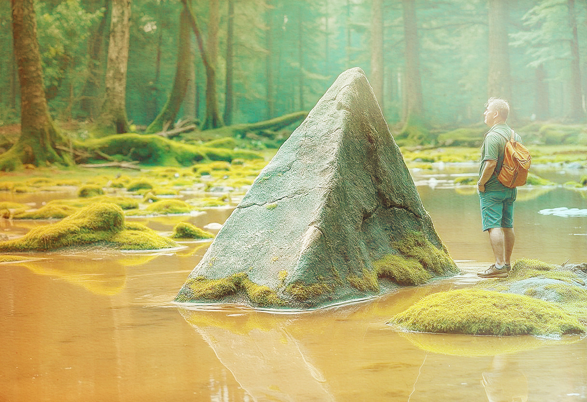 камень или обьект? 