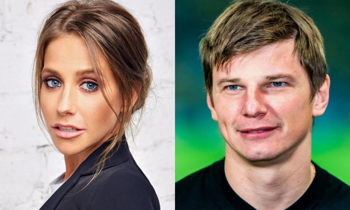 на фото Юлия Барановская и Андрей Аршавин