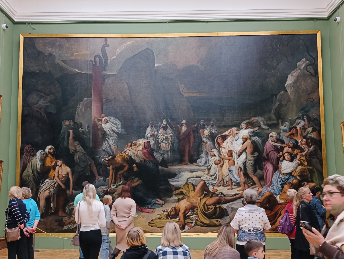 Медный змий. Фёдор Бруни.