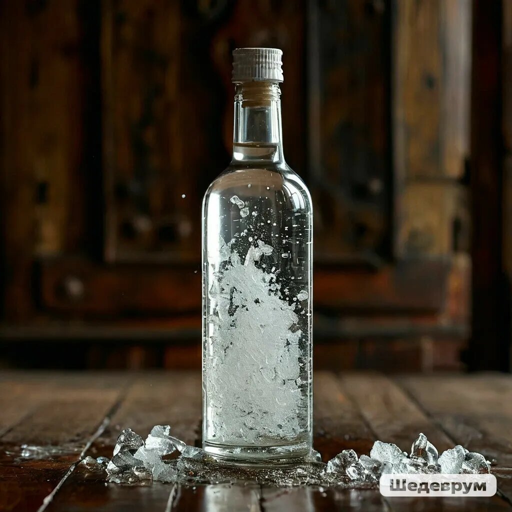 Так по мнению ИИ значит фраза - "Раздавить бутылку беленькой."