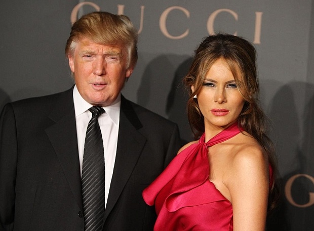 Дональд и Мелания Трамп