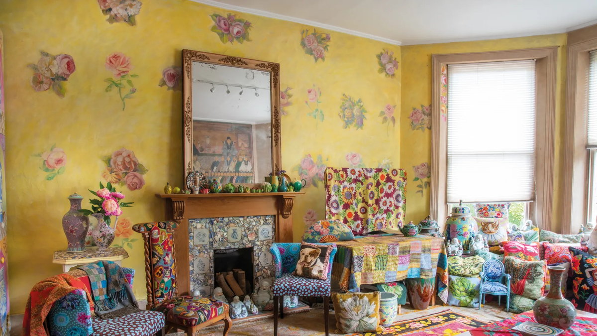 Замечательный дом Каффе Фассута на севере Лондона. Иточник: https://www.houseandgarden.co.uk/gallery/kaffe-fassett-house