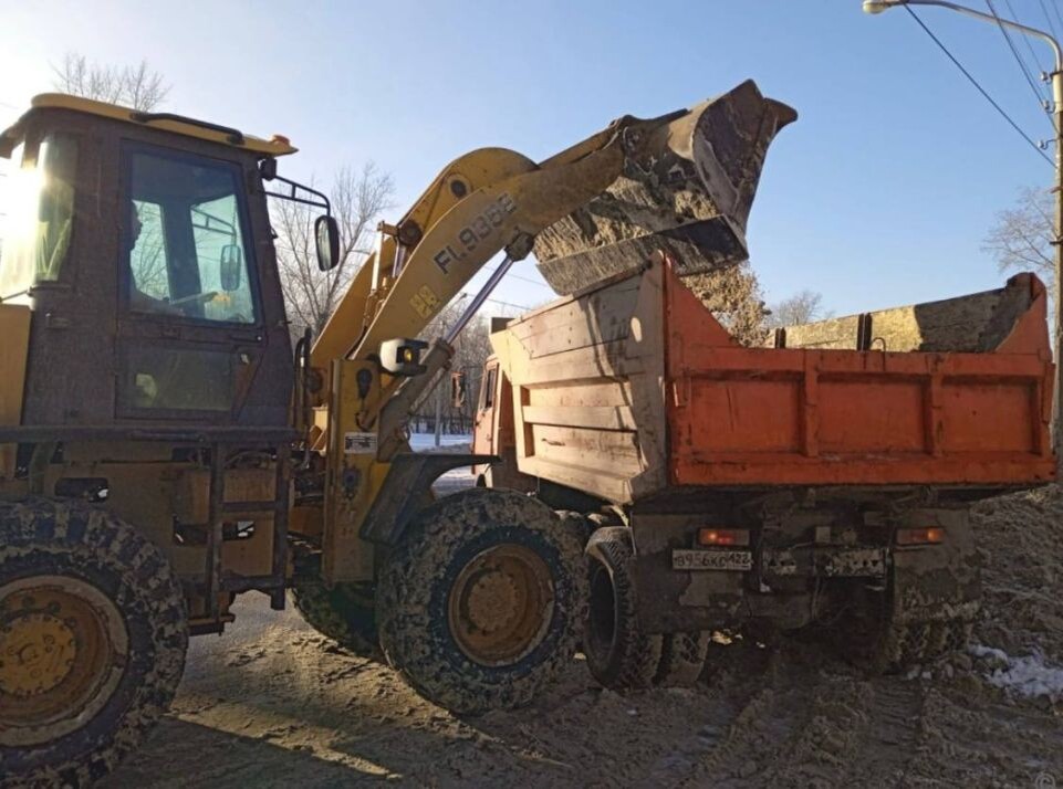    Уборка дорог в Барнауле. Источник: Официальный сайт города Барнаул