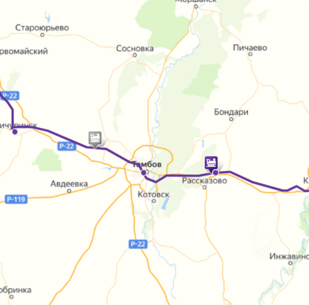 https://rasp.yandex.ru/map/trains/#center=41.39190839219805%2C52.67848113494907,zoom=8,type=train,number=005
