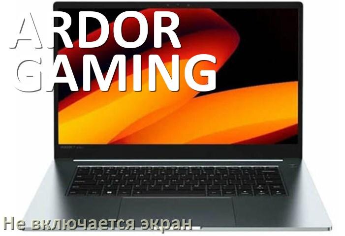 
Почему на ноутбуке ARDOR GAMING чёрный экран не включается и что делать