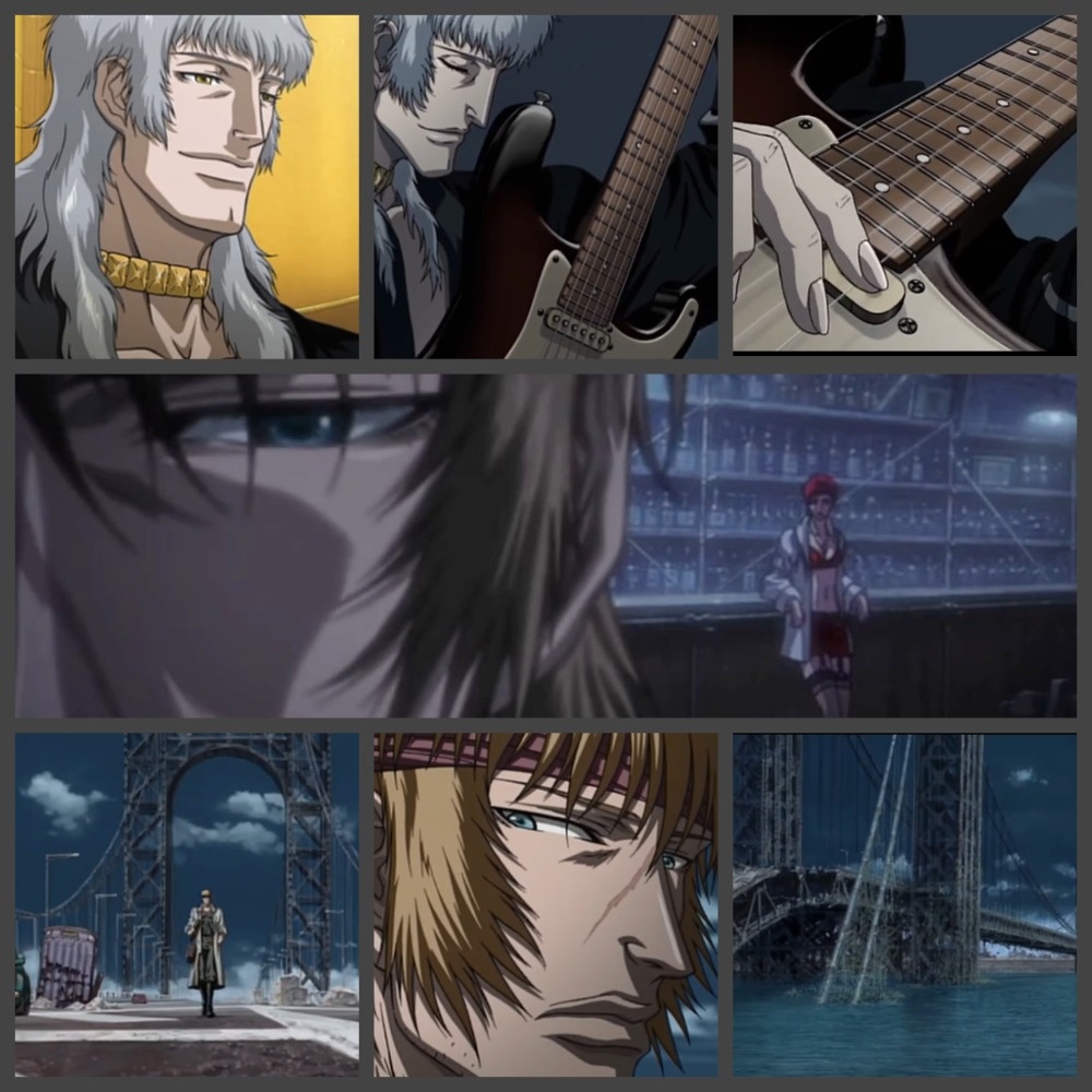 На фото обработанные мной скрины из анимационного фильма "Горец: В поисках мести", "Highlander: The Search for Vengeance", анимационный фильм 2007 года, 18+, режиссер Ёсиаки Кавадзири, сценарий Дэвид Абрамовиц, на основе персонажей Грегори Уайдена. Производство Imagi Animation Studios, Davis-Panzer Productions, Madhouse, распространен Distributed by Go! Cinema, Manga Entertainment. Скрин собраны в коллаж, который демонстрирует общий визуальный фон анимационного фильма и облик героев для оценки их плюсов в этом направлении. Подробнее об этом рассказано в статье. Все материалы принадлежат правообладателям и размещены исключительно в информационных целях. 