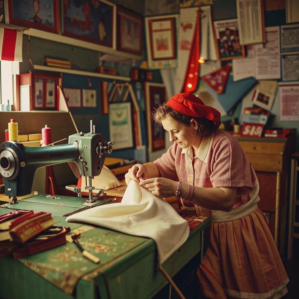 Моя мама в возрасте 45 лет, именно  это врямя пошла я в первый класс, фото с интернета 