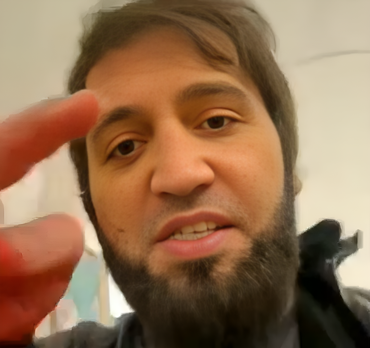 Гаджи собственной персоной. Скрин видео