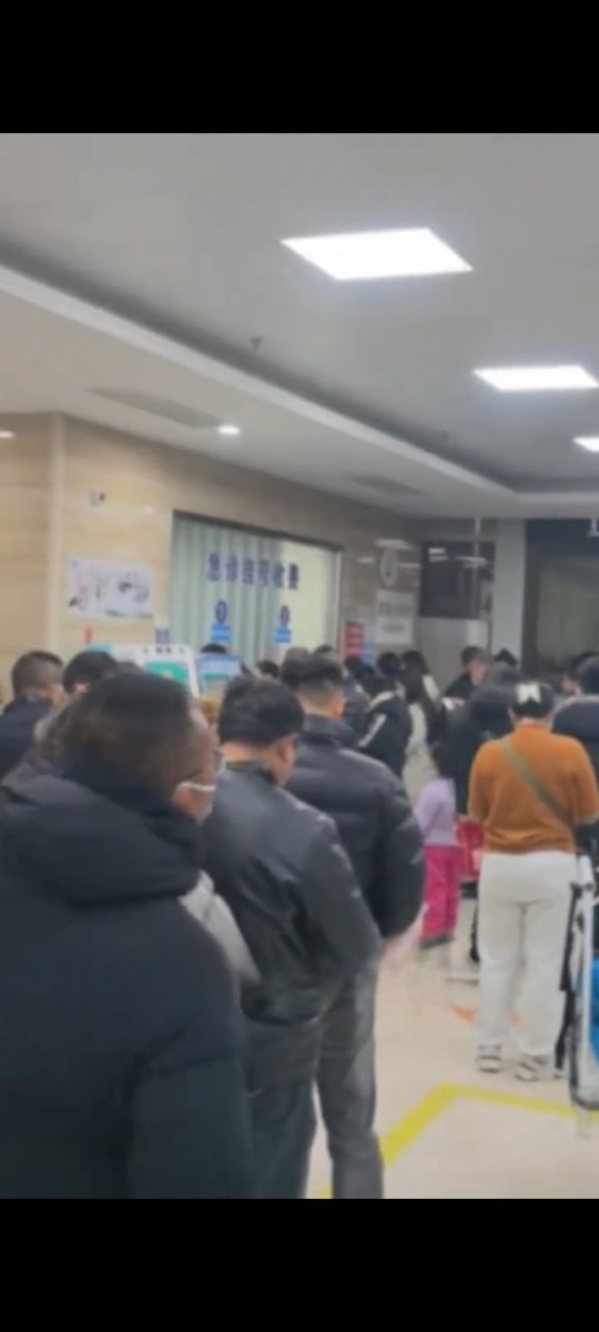 Фото из больницы Китая