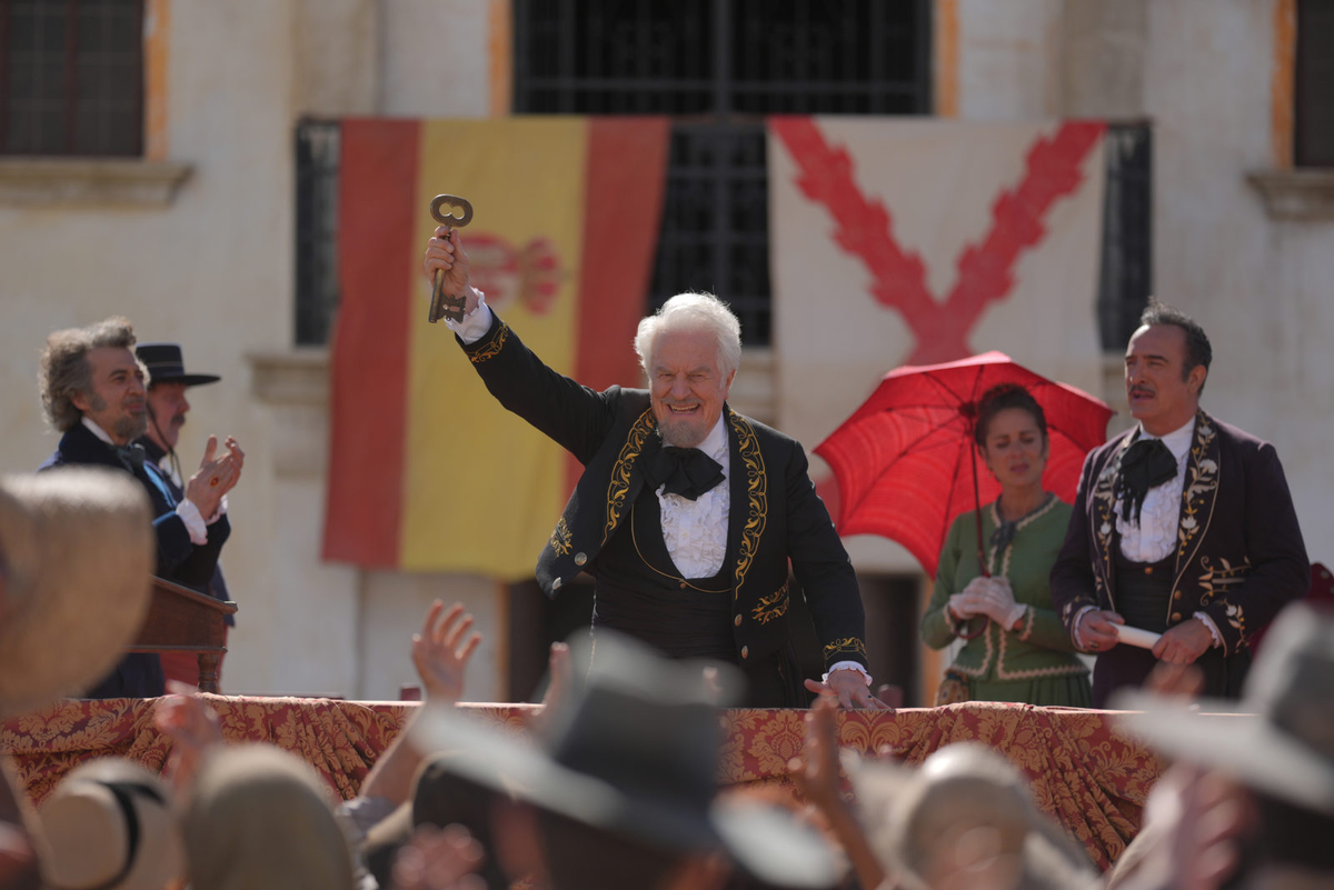 Кадр из сериала «Зорро» (2024) отец перед смертью